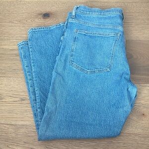 Madewell 90s Straight Blue Denim Jeans